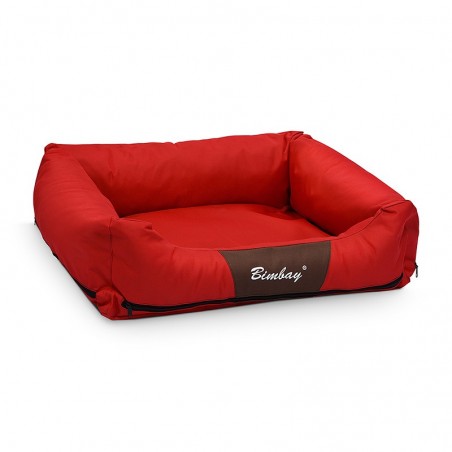 Legowisko kanapa czerwona