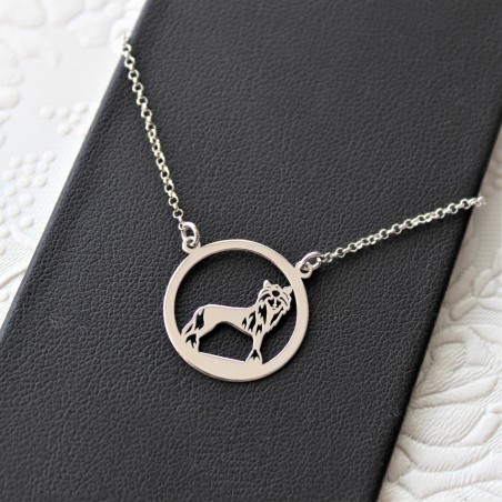 Naszyjnik Grzywacz Chiński w okręgu