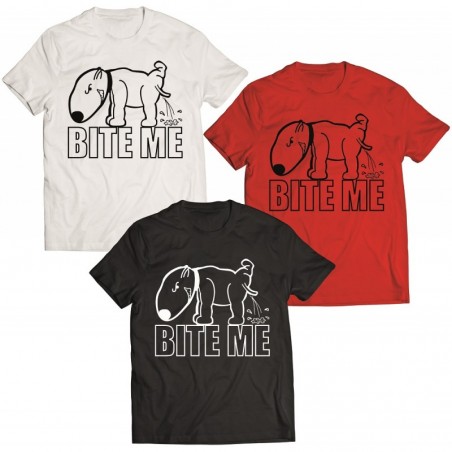 Koszulka Bite me Bulterier