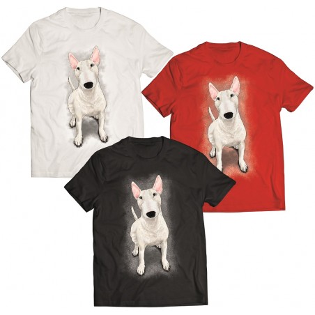 Koszulka Bulterier biały