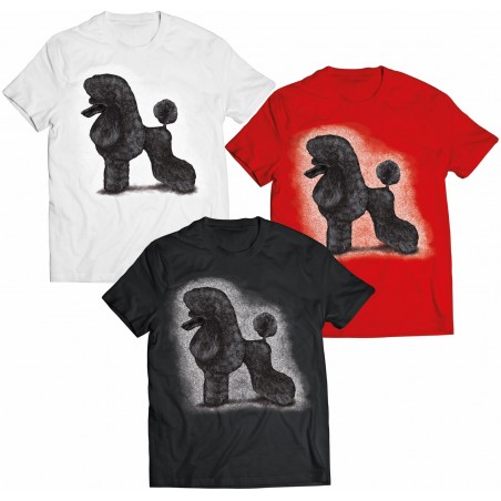 Koszulka Pudel czarny