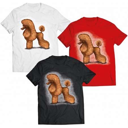 Koszulka Pudel morelowy