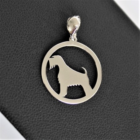 Zawieszka Sznaucer w okręgu