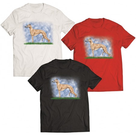 Koszulka Whippet brąz