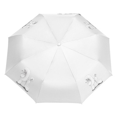 Parasol Pudel biały
