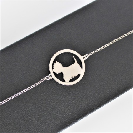 Bransoletka West w okręgu, łańcuszek