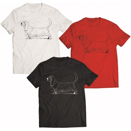 copy of Koszulka Basset szkic