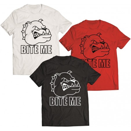 Koszulka Bite me Buldog angielski