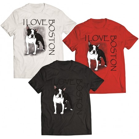 Koszulka Boston terrier