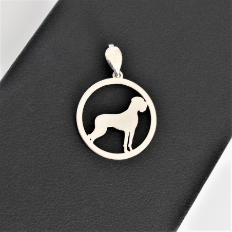 Zawieszka Dog niemiecki w okręgu