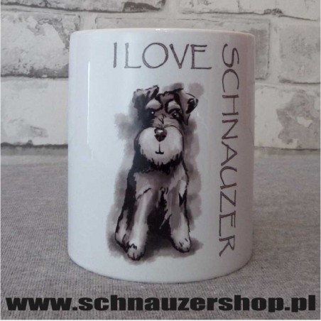 Kubek I love Schnauzer