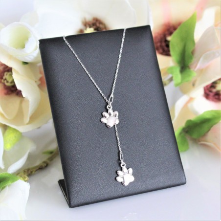 Naszyjnik dwie pełne łapki