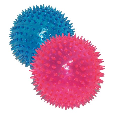 Piłka LED 12,5 cm z kolcami
