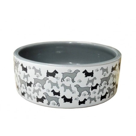 Miska ceramiczna w pieski