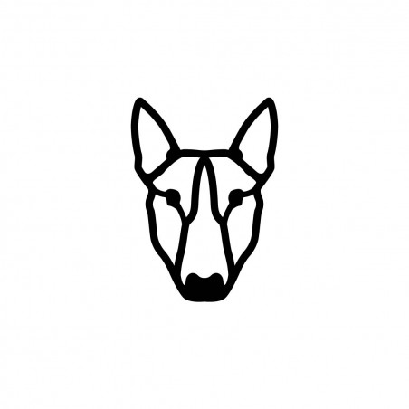 OBRAZ AŻUROWY DEKORACJA OZDOBA NA ŚCIANĘ PIES BULTERIER