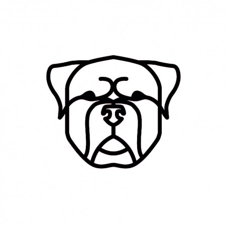 OBRAZ AŻUROWY DEKORACJA OZDOBA NA ŚCIANĘ PIES ROTTWEILER