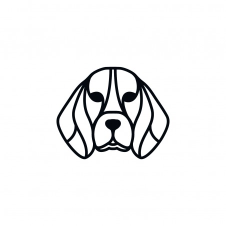 OBRAZ AŻUROWY DEKORACJA OZDOBA NA ŚCIANĘ PIES BEAGLE