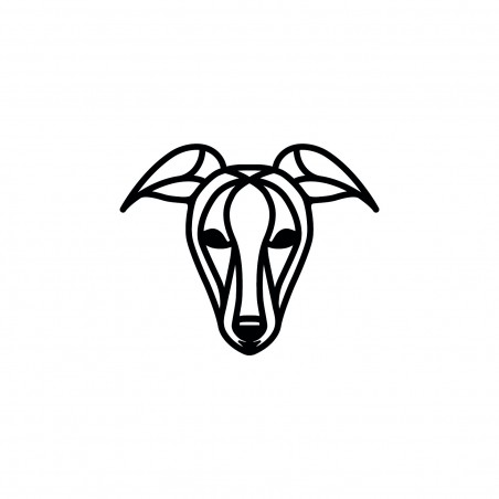 OBRAZ AŻUROWY DEKORACJA OZDOBA NA ŚCIANĘ PIES CHART WHIPPET