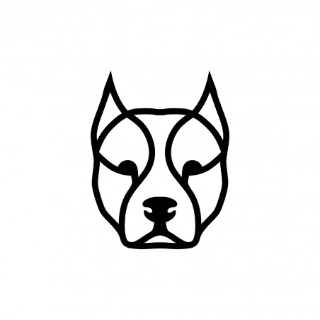 OBRAZ AŻUROWY DEKORACJA OZDOBA NA ŚCIANĘ PIES AMSTAFF