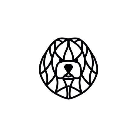 OBRAZ AŻUROWY DEKORACJA OZDOBA NA ŚCIANĘ PIES CHOW CHOW