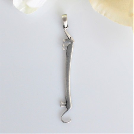 Zawieszka jamnik oksydowany mały