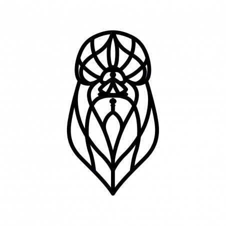 OBRAZ AŻUROWY DEKORACJA OZDOBA NA ŚCIANĘ PIES SHIH TZU