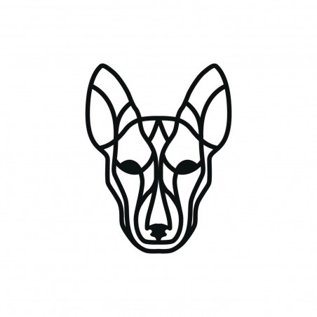 OBRAZ AŻUROWY DEKORACJA OZDOBA NA ŚCIANĘ PIES BASENJI