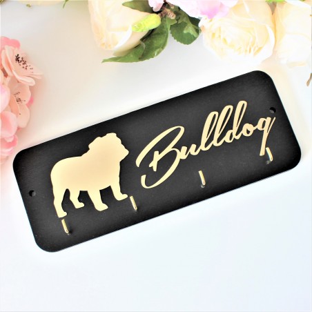 Wieszak na klucze Buldog angielski