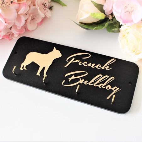 Wieszak na klucze Buldog francuski