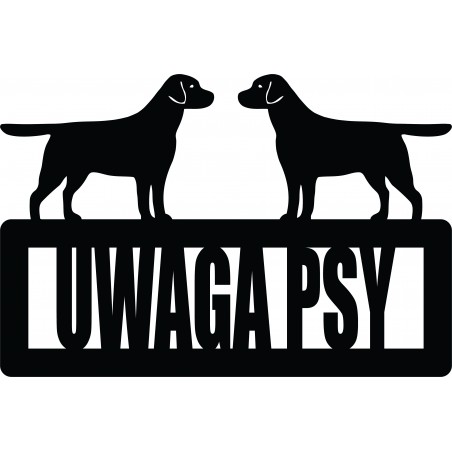 Uwaga Psy Labrador retriever