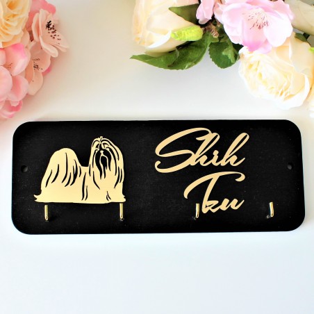 Wieszak na klucze Shih tzu