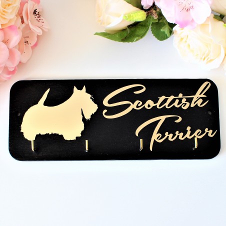 Wieszak na klucze Terier szkocki