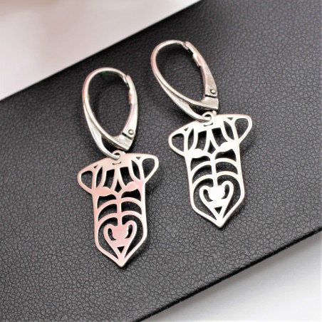 Kolczyki Airedale Terrier