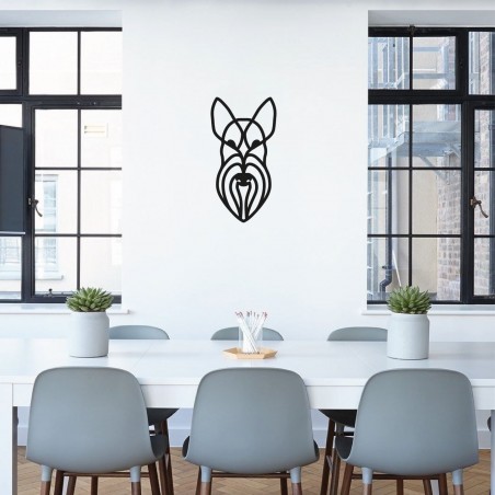 OBRAZ AŻUROWY DEKORACJA OZDOBA NA ŚCIANĘ PIES TERRIER SZKOCKI