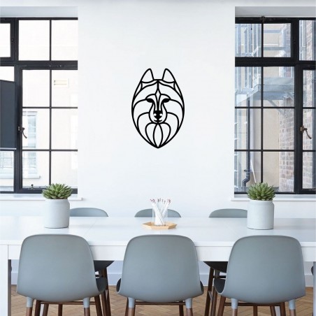 OBRAZ AŻUROWY DEKORACJA OZDOBA NA ŚCIANĘ PIES HUSKY