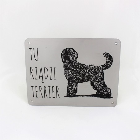 Tabliczka Terrier rosyjski