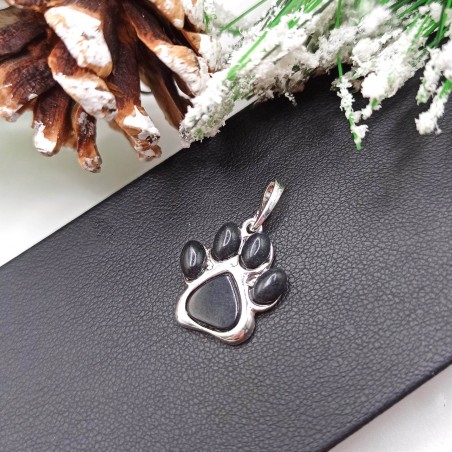 Zawieszka łapka z onyksem