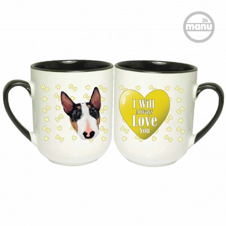 Kubek z psem Bulterier