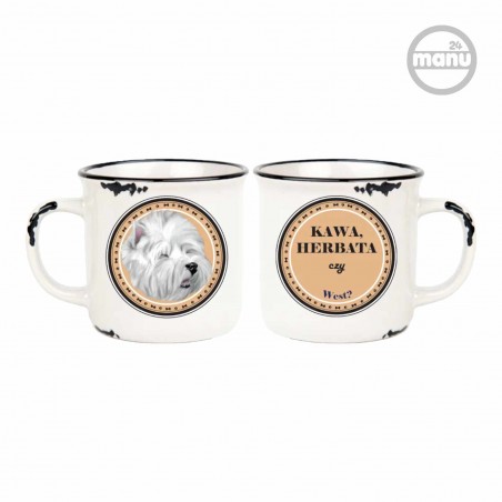 Kubek retro z psem West