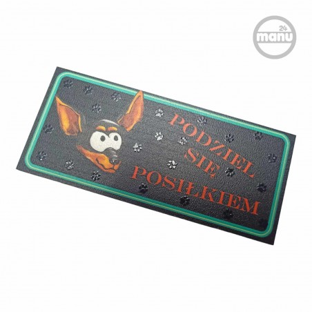 Śmieszny Magnes na lodówkę pies Pinczer