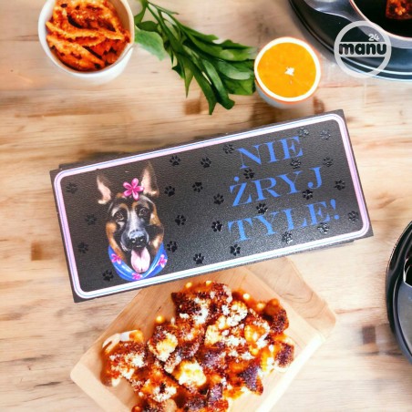 Śmieszny Magnes na lodówkę pies Owczarek Niemiecki