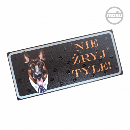 Śmieszny Magnes na lodówkę pies Owczarek Niemiecki