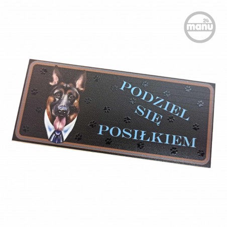 Śmieszny Magnes na lodówkę pies Owczarek Niemiecki