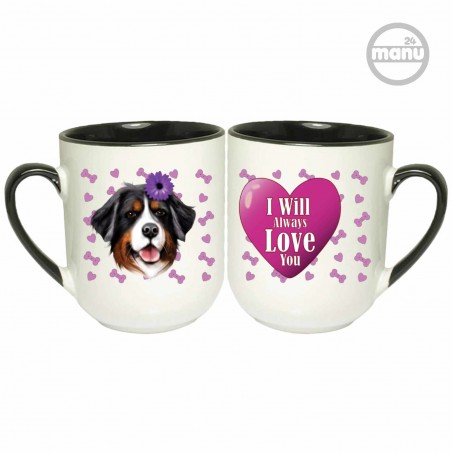 Kubek z psem Berneńczyk
