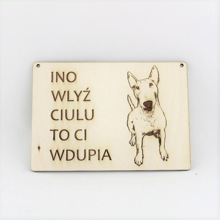 Tabliczka INO bulterier