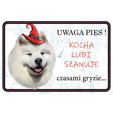 Tabliczka samoyed