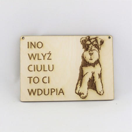 Tabliczka INO Sznaucer