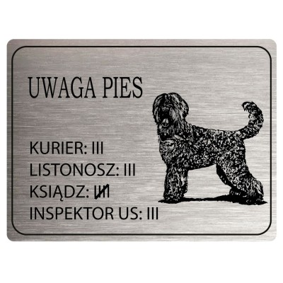 Tabliczka Uwaga Pies...