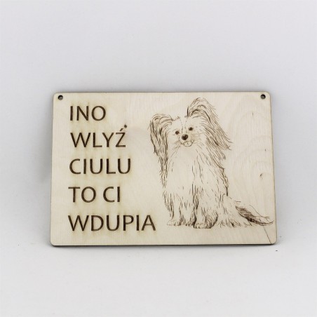 Tabliczka INO papillon