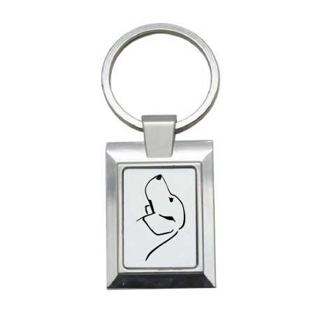 Brelok wyżeł weimarski